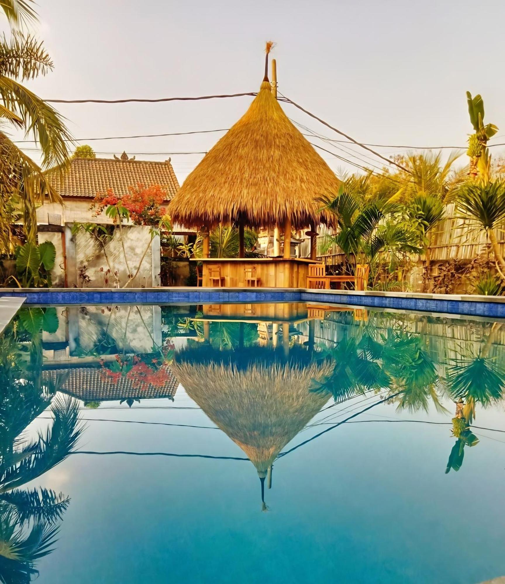 Island Garden Huts Lembongan Bed & Breakfast ภายนอก รูปภาพ