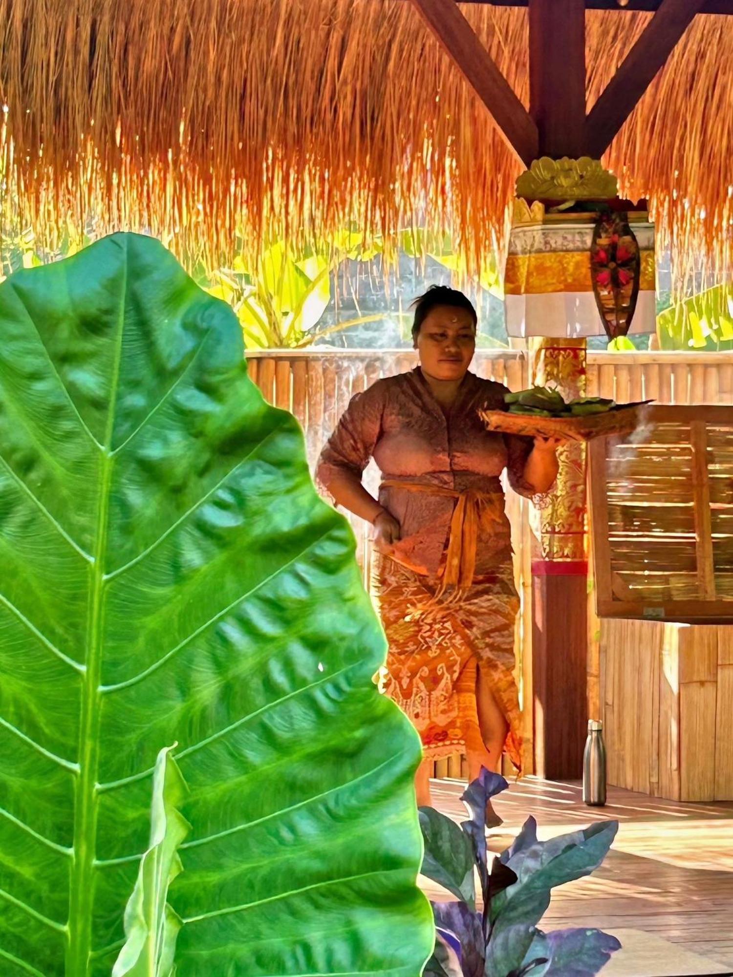 Island Garden Huts Lembongan Bed & Breakfast ภายนอก รูปภาพ
