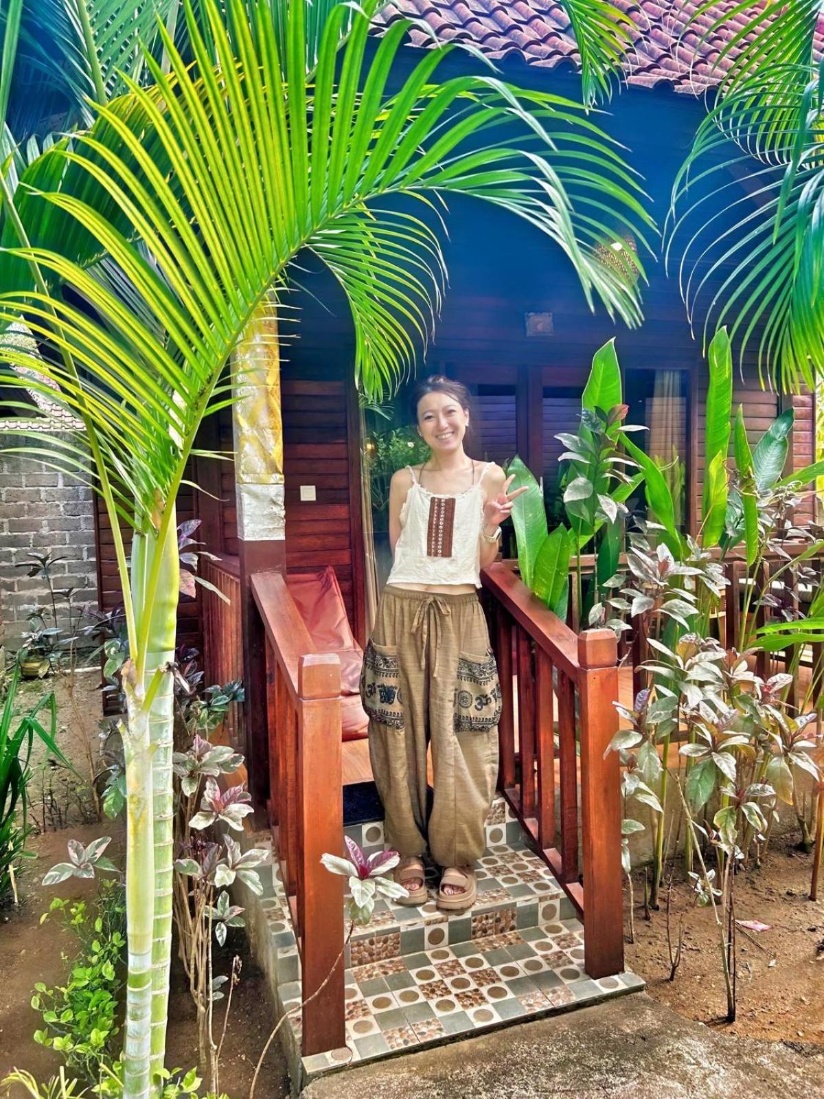 Island Garden Huts Lembongan Bed & Breakfast ภายนอก รูปภาพ