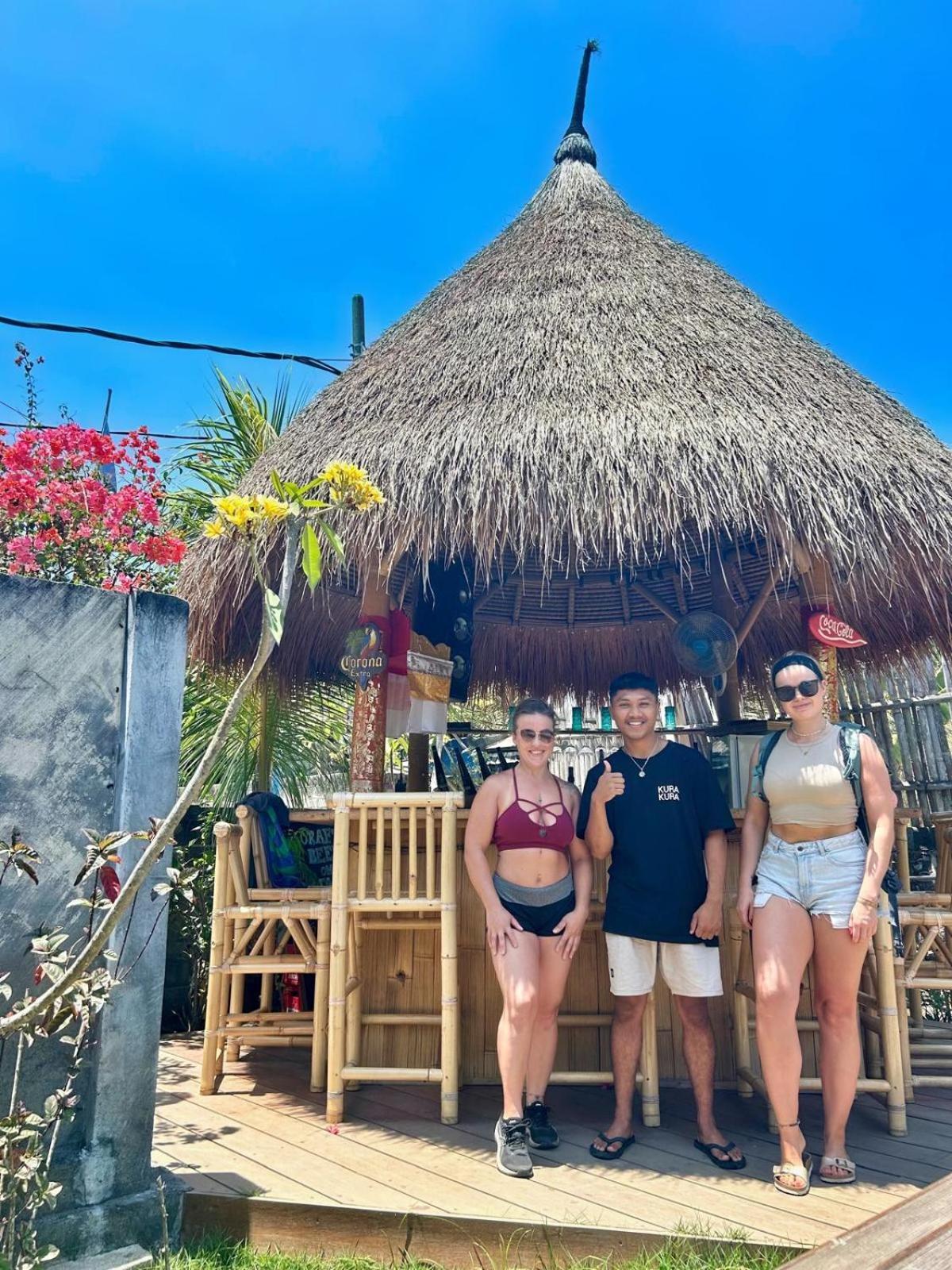 Island Garden Huts Lembongan Bed & Breakfast ภายนอก รูปภาพ