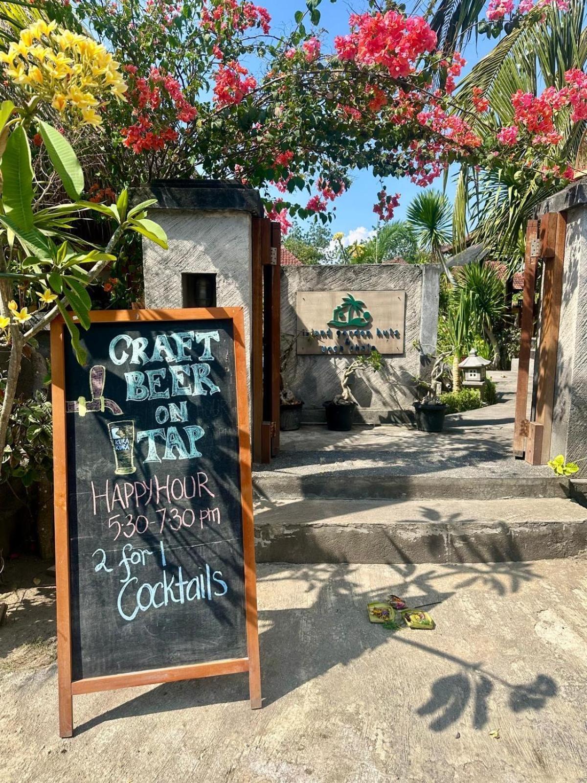 Island Garden Huts Lembongan Bed & Breakfast ภายนอก รูปภาพ