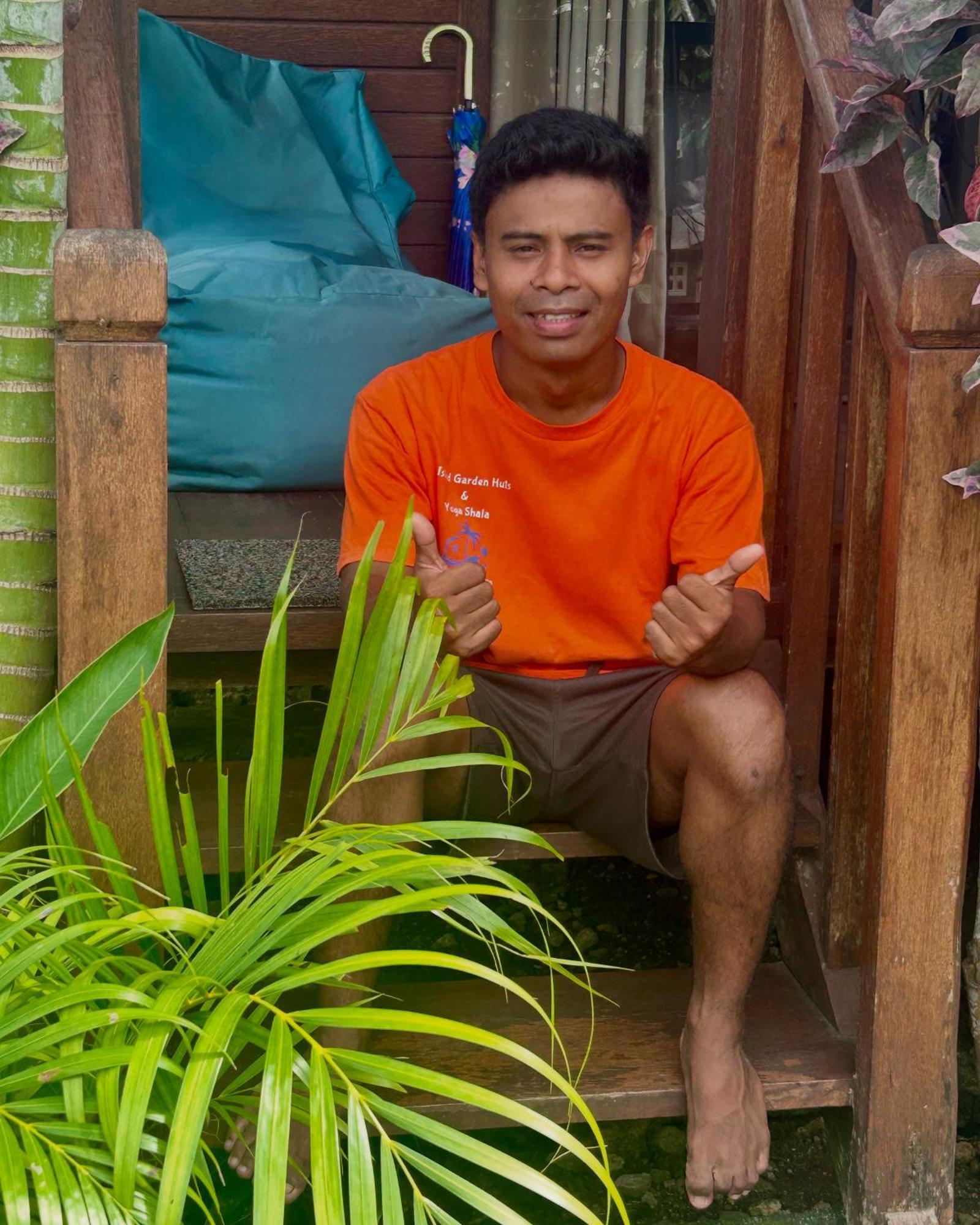 Island Garden Huts Lembongan Bed & Breakfast ภายนอก รูปภาพ